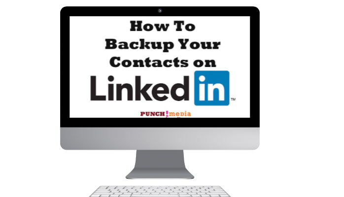 Backup data LinkedIn
