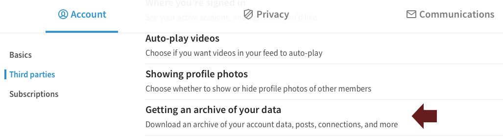 How To Back Up & Archive Your LinkedIn Data – PUNCHmedia