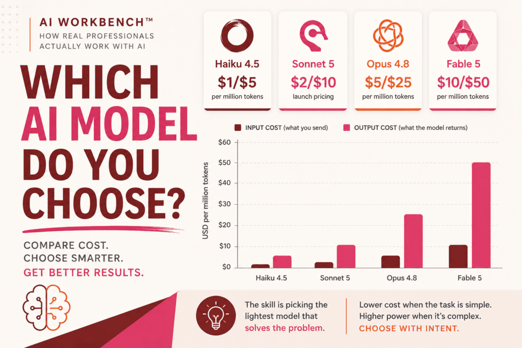ai models Which AI model do you choose?